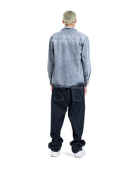 Acid Wash Denim Overshirt