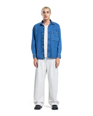 Acid Wash Denim Overshirt