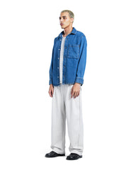 Acid Wash Denim Overshirt
