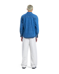 Acid Wash Denim Overshirt