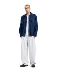 Classic Denim Overshirt Jacket