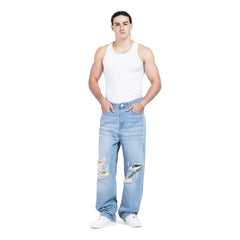 The Washed Distressed Denim