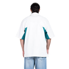 The Quarter-Zip Paneled Polo