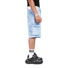 Denim Cargo Short