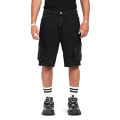 Denim Cargo Short