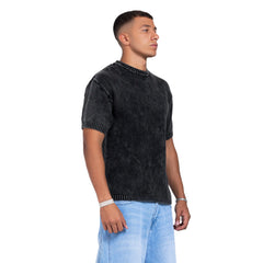 Washed Knitted T-Shirt