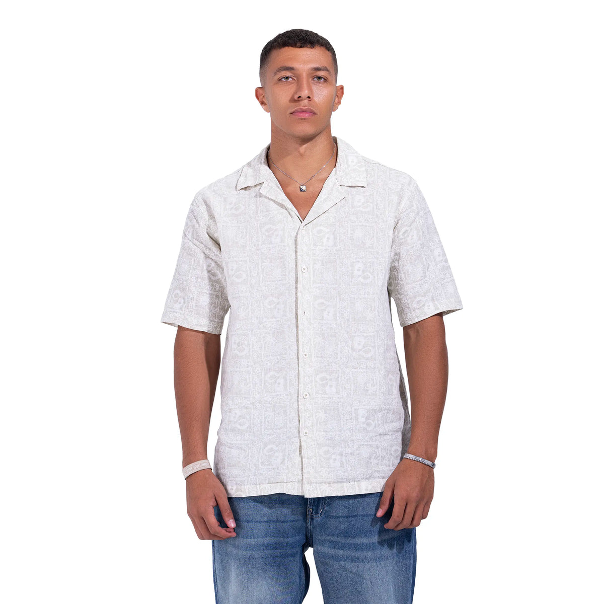 Faded Print Shirt