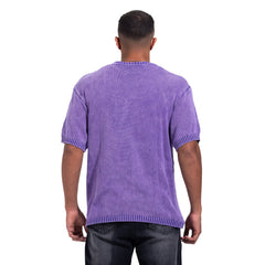 Washed Knitted T-Shirt