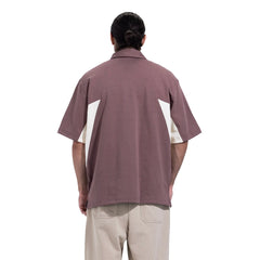 The Quarter-Zip Paneled Polo